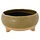 Cosy @ Home Bowl On Feet Green D250 20x20xh9,5cm Round Stoneware