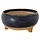 Cosy @ Home Bowl On Feet Grijsblauw 20x20xh9,5cm Rond Aardewerk