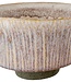 Cosy @ Home Bowl Glazed Beige 20x20xh12,5cm Round Conical Stoneware