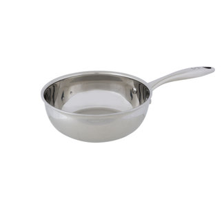 C&T Classique - Casserole - Conique - D20cm - 2,1L - Inox