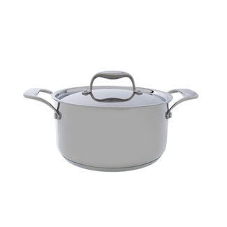 C&T Classic Kookpot D18cm 2.29l Roestvrij Staal Alle Vuren