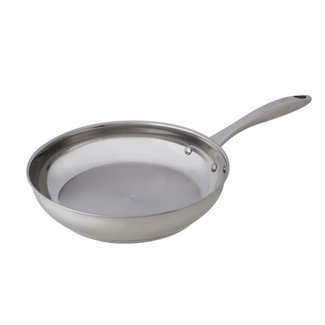 C&T Classic Braadpan D28cm Roestvrij Staalalle Vuren