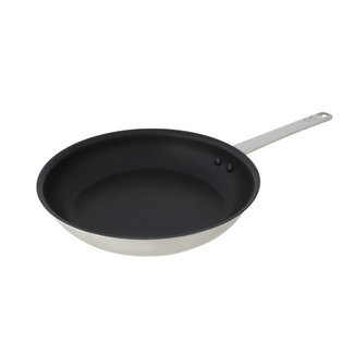 C&T Copenhagen Braadpan No Stick D24cm Roestvrij Staal Alle Vuren