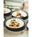 C&T Stone - Gray - Dish - D9.5cm - Porcelain - (set of 12)