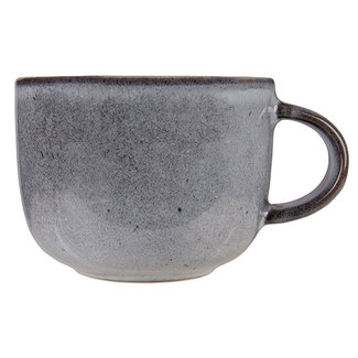 C&T Kentucky-Grey - Tasses à café - 22cl - D8,2xH6,4cm - Céramique - (Lot de 6)