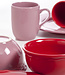 C&T Juliet - Tasse - Rot - 44cl - D9cm - Keramik - (6er Set).