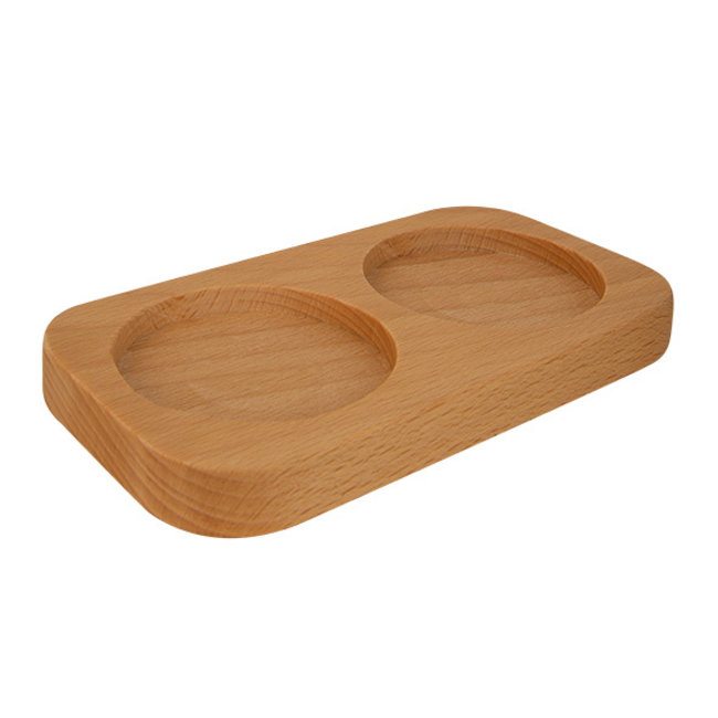 C&T Onesta - Coaster for Salt & Pepper Mill - Beechwood