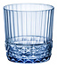 Bormioli America's-Bleu - Verres à eau -37cl - (Set de 6)