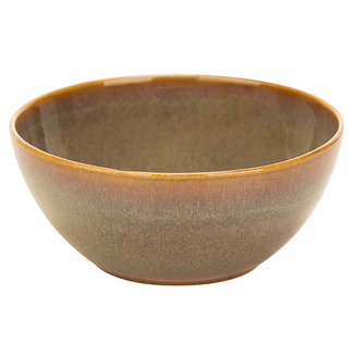 C&T Bloom-Olive - Bowls - D15xh6,5cm - 50cl - Ceramic - (Set of 6)