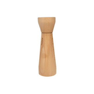 C&T Onesta - Salière - D6xh18cm - Bois de hêtre