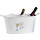 C&T Party Wine Bucket White Oval 39.5x24xh20