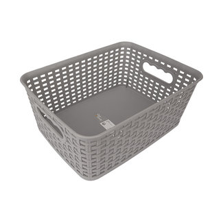 C&T Storage Basket Grey 4,5l 24,5x18,5xh10cm Rectangular