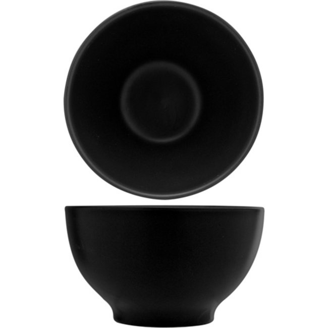 C&T Kp Serena-Black - Bowl - D14xh8,2cm - 65cl - Keramiek - (Set van 6)