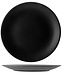 C&T Kp Serena-Black - Assiettes plates - D25cm - Céramique - (Lot de 6)
