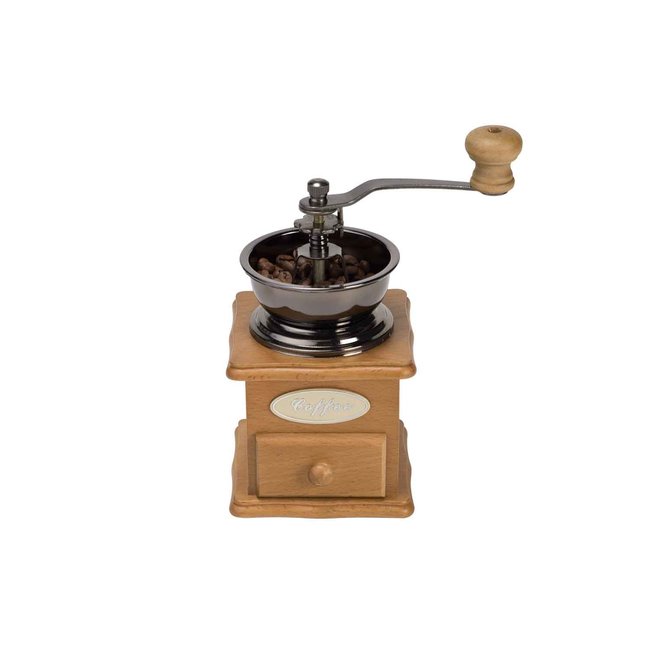 C&T Coffee Mill Retro Natural Wood