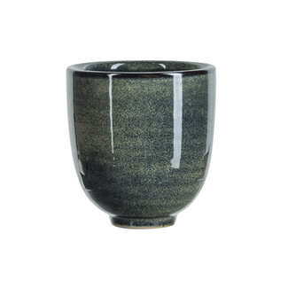 C&T Mendoza-Grün - Tasse ohne Ohr - 23cl - Keramik - (6er-Set)