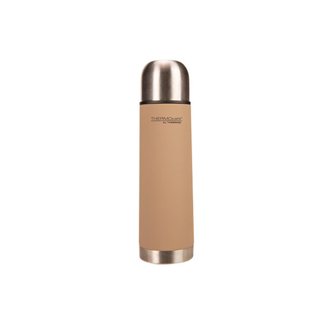 Thermos Soft Touch Isolierflasche Edelstahl 0.5ltaupe D7xh25cm