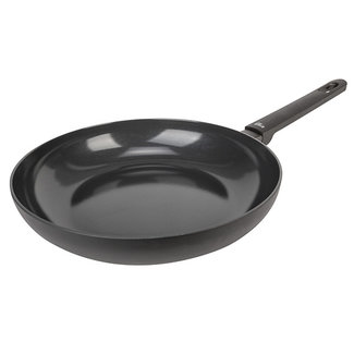 C&T Full Black Braadpan Zwart D28xh5,5cm Aluminium Alle Vuren