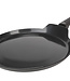 C&T Full Black Pancake Pan Black D24xh1,8cm Aluminum All Fires