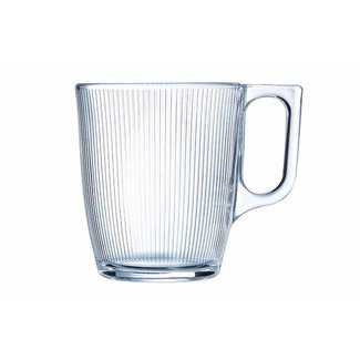 Luminarc Stripy - Cups - 25cl - Glass - (Set of 6)
