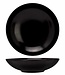 C&T Venus Black - Assiettes Creuses - D21xh5cm - Céramique - (Lot de 6)