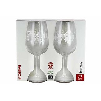 Cerve Krizia - Cocktail Glasses - 50cl - (Set of 6)