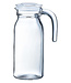 Luminarc Pure - Carafe Avec Bouchon - 1L - (Lot de 3)