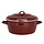 C&T Nonna Cooking pot Bloodstone D28cm 6.3l enamelled Steel