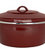 C&T Nonna Cooking pot Bloodstone D28cm 6.3l enamelled Steel