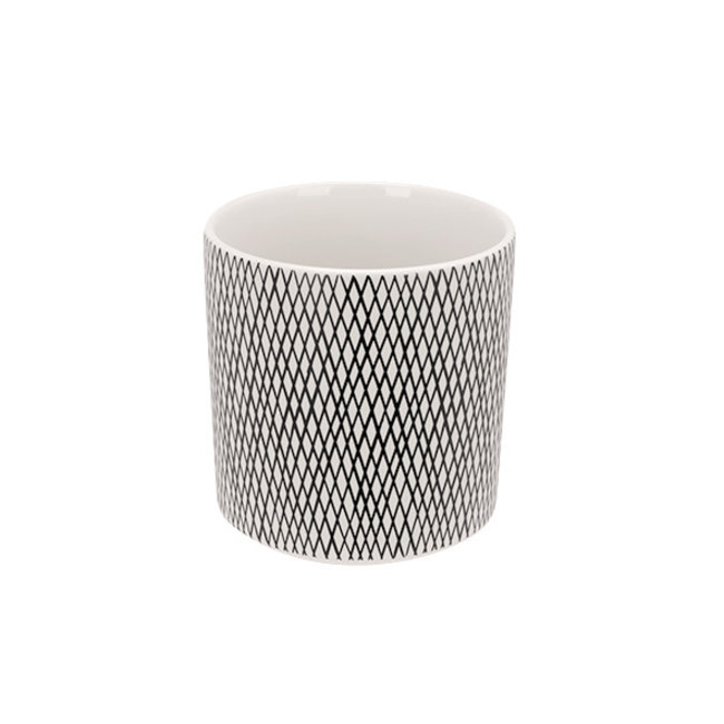 C&T Mirissa - Tasse ohne Ohr - D8,5xh9cm - 35cl - Keramik - (4er-Set)