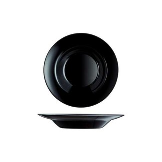 Luminarc Friends-Time-Black - Pasta plate - Glass - (Set of 6)