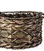 Cosy @ Home Basket Brown 28x28xh16cm Round Seagrass