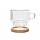 C&T Omagio-Cafe-Classico - Doppelwandiges Glas - 18cl - (6er-Set)