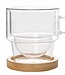 C&T Omagio-Cafe-Classico - Doppelwandiges Glas - 18cl - (6er-Set)