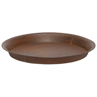 Cosy @ Home Bowl Rusty Rust 37,5x37,5xh3cm Round Zinc