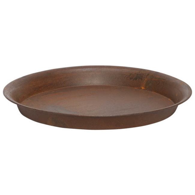 Cosy @ Home Schaal Rusty Roest 37,5x37,5xh3cm Rond Zink