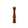 Bisetti Pepper Mill Roma D6xh33cm Walnut