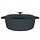 C&T Fontestic Cooking Pot Green Heron 31x24xh12cm Oval Cast Iron With Lid