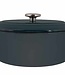 C&T Fontestic Cooking Pot Green Heron 31x24xh12cm Oval Cast Iron With Lid