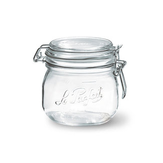 Le Parfait Super - Preserving jar - 0.5 Liter - D85mm - (Set of 12)