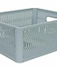 C&T Storage Basket Pastel Blue 5,8l Stackable&nestable 23x28,2xh12cm