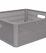 C&T Storage Basket Grey 12l Stackable&nestable 38.1x33xh12.7cm