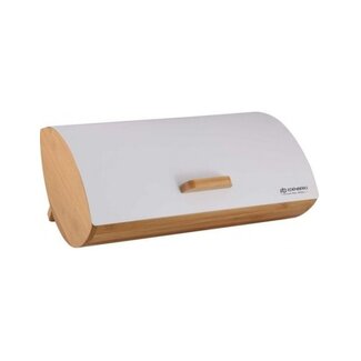 EDENBERG Prestige Line - Bread bin - Fresh food box - Bamboo/stainless steel