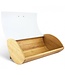EDENBERG Prestige Line - Bread bin - Fresh food box - Bamboo/stainless steel