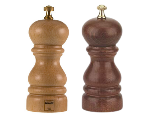 Bisetti Roma salt and pepper mill 13 cm Set