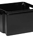 Keter Vulcano - Aufbewahrungsbox - Schwarz - 43x36x26cm - (6er-Set)