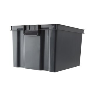 Keter Crownest - Aufbewahrungsbox - 30L - Grau - 42,6x36,1x26cm - (6er-Set)