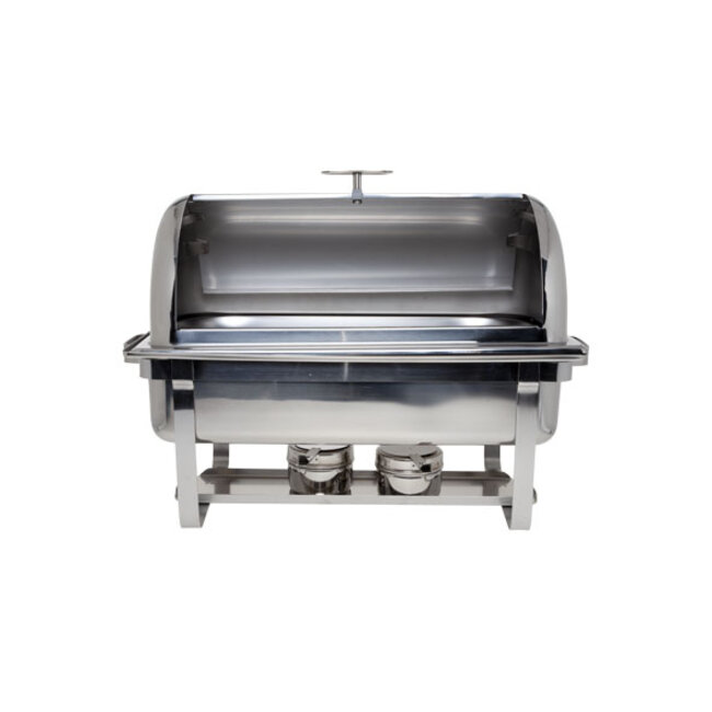 C&T Professionele Chafing Dish - GN1-1 - Rolling Top - Stapelbaar - 35x59x42cm