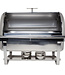 C&T Chafing Dish Professionnel - GN1-1 - Rolling Top - Empilable - 35x59x42cm