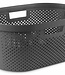 Curver Infinity - Laundry basket - 40L - Gray - 58.5x38xh26.5cm - (Set of 2)